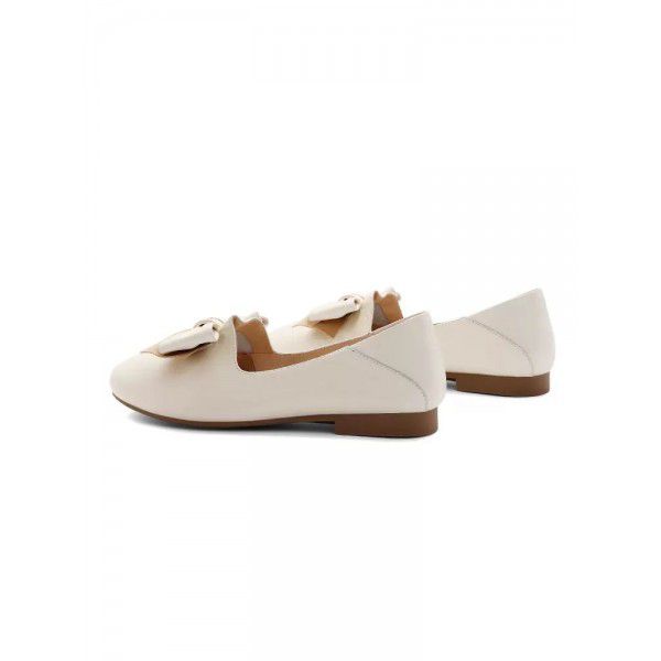 Spring New Women's Shoes Casual Small Leather Shoes Flat Bottom 