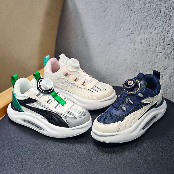 Boys' shoes, children's sports shoes, new summer mesh breathable mesh shoes, running shoes 