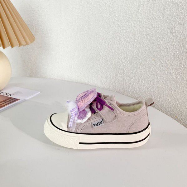 Versatile Children's Canvas Shoes Autumn New Children's Cartoon Fun Trendy Board Shoes 
