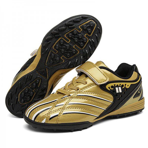 Children's Football boot, boys' short spikes, pupils' broken spikes, breathable girls' professional boys 