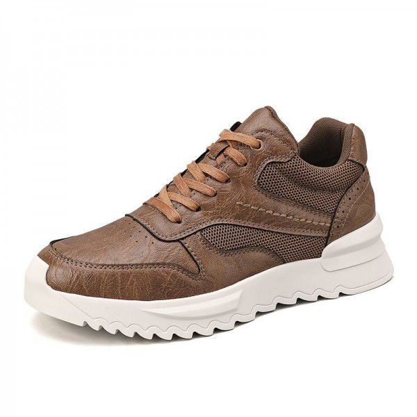 Spring Sports Casual Shoes Men's Shoes Thick Sole Fashion Trend Versatile Men's Board Shoes 