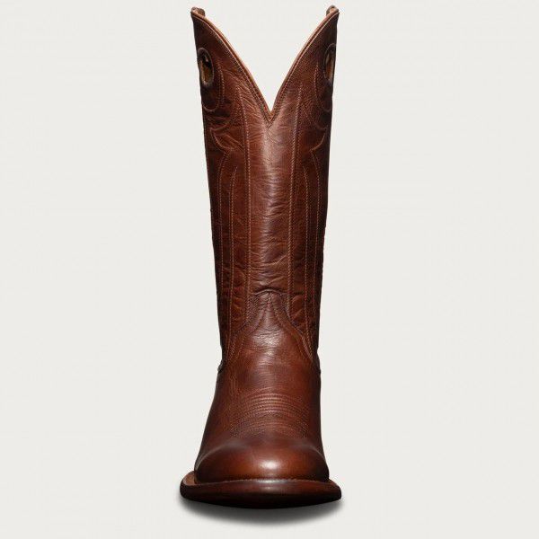 Autumn and Winter New Vintage Embroidery Thick Heel Mid Sleeve Men's Knight Boots Long Sleeve Boots Large 