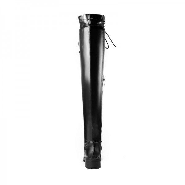 Autumn and Winter Women's Shoe Trend with Square Heels, Mid Heels, and Over Knee Heels 