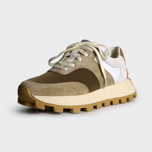 Colored Comfortable Thick Sole Everyday Versatile Dad Shoes Autumn New Front Lace up Casual Sports Single Shoes for Women 