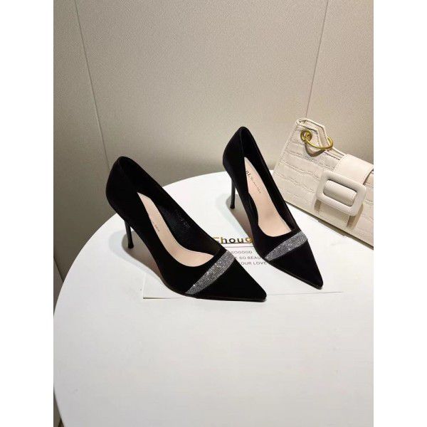 Spring Korean version thin heel shoes for women 