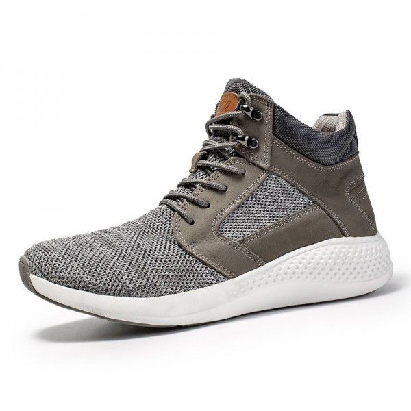 Men's breathable and fashionable knitted spring an...