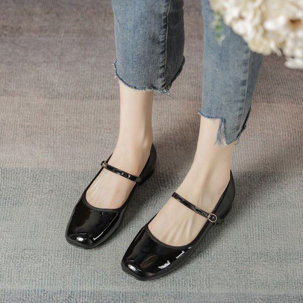 Spring flat soled women's shoes, soft soled casual women's dress, single shoe women 