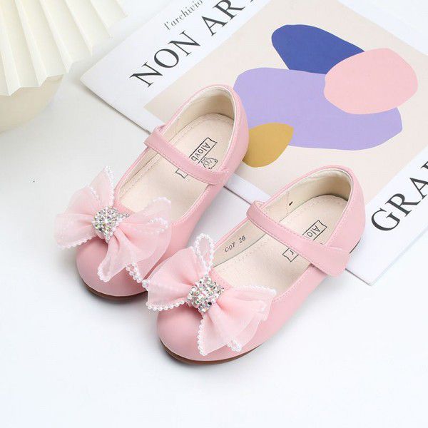 Girls' Princess Shoes New Spring and Autumn Season...