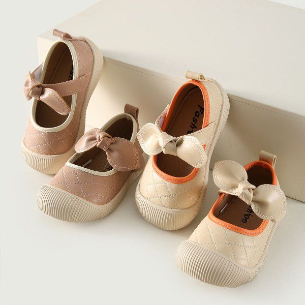 Baby Shoes Autumn New Children's Shoes Canvas Versatile Sports Shoes External Wear Boys and Girls' Shoes Spring and Autumn Single Shoes 