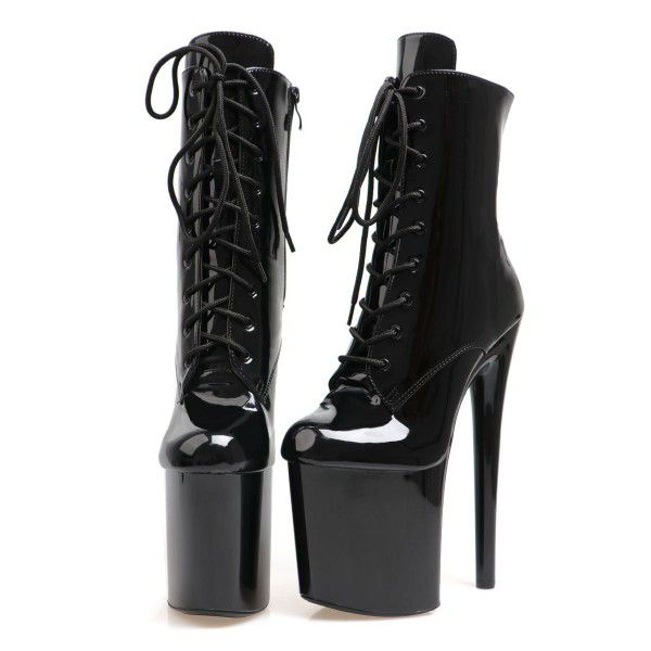 Short Boots Sexy Low Boot Model Female 
