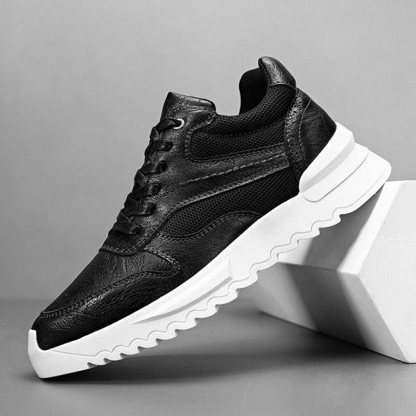 Spring Sports Casual Shoes Men's Shoes Thick Sole Fashion Trend Versatile Men's Board Shoes 