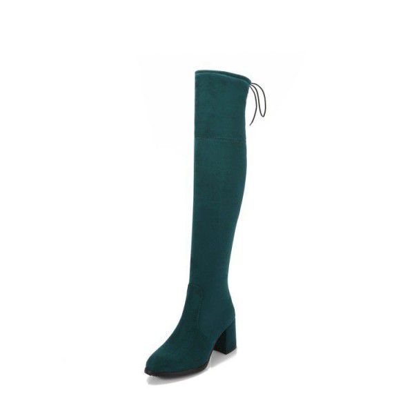 Winter long boots, knee length, women's boots, siz...
