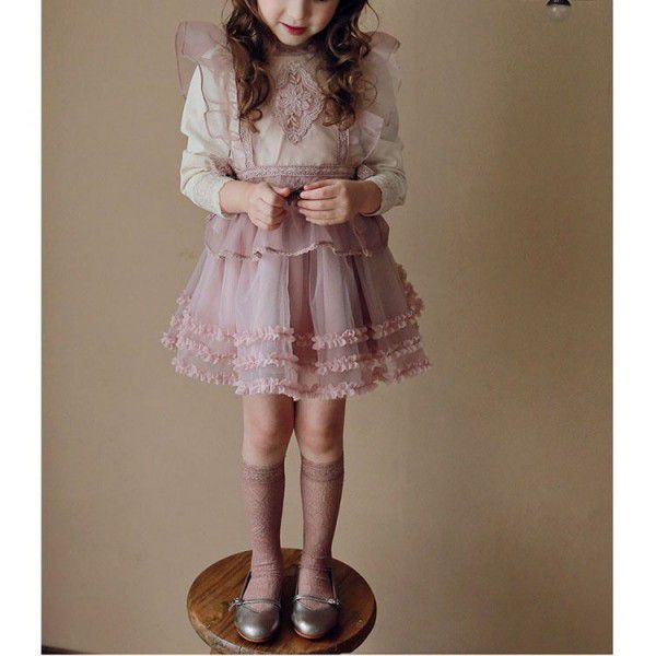 Spring style Korean version angel small leather shoes, fashionable girl soft sole boat shoes, princess single shoes 