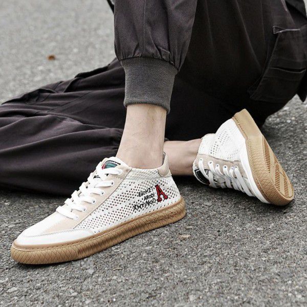 New men's shoes trend mesh shoes men's casual men's board shoes sports shoes 