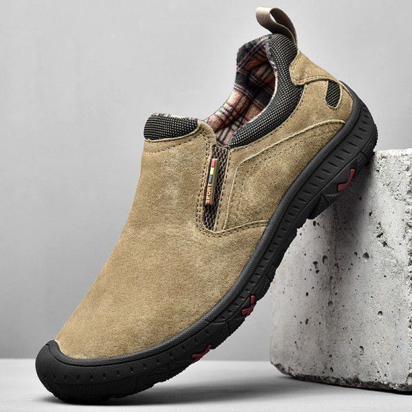 Men's shoes Lazy shoes Anti slip sports outdoor hiking shoes 