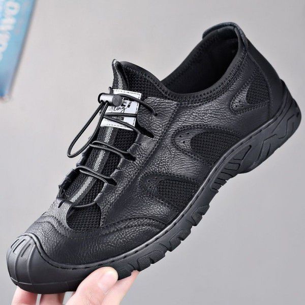 New Breathable Sports Shoes Men's Trend Men's Shoes Thick Sole Dad Shoes Running Shoes Travel 