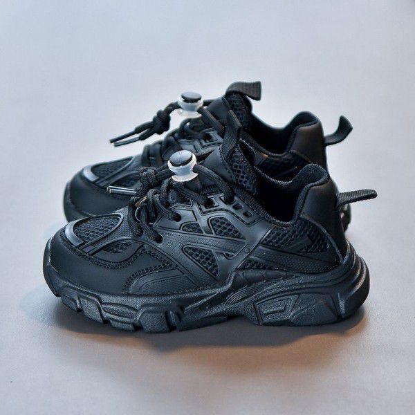 Da Tong Sports Shoes for Girls Spring New Children Dad Shoes Fashion Brand Children's Shoes for Boys Little White Shoes Spring and Autumn 