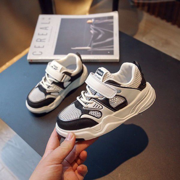 Spring New Single Mesh Breathable Quality Casual Sports Shoes for Boys and Girls 