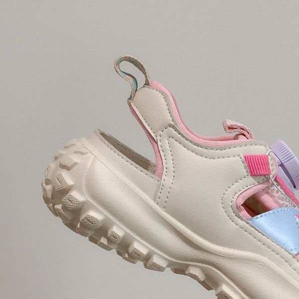 Children's Sports Shoes New Summer Girls' Sandals Boys' Hollow Out Running Shoes 