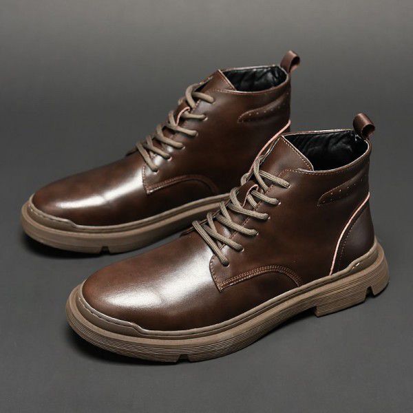Men's Martin Boots Autumn and Winter New Breathabl...