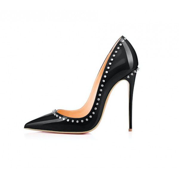 Women's ultra-fine high heels with willow nails single shoes 