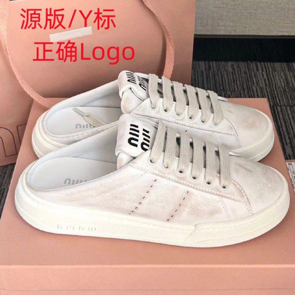 Spring New Flat Bottom Old Lace up Small White Shoes Thick Sole Increase Dirty Shoes Sports Shoes Female 