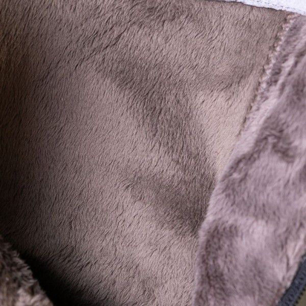 Autumn and Winter Popular Casual Women's Shoes Retro Handmade Genuine Leather Fashion Frosted Splice Flat Bottom Short Boots for Women 