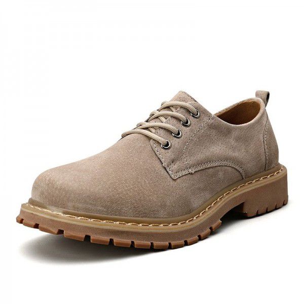 Autumn and Winter Martin Boots Men's New Shoes Low...