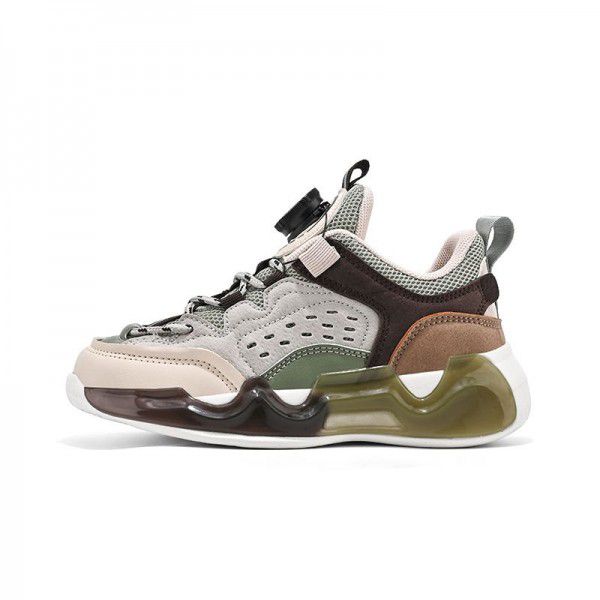 Children's sports shoes, boys' retro fashion running shoes, teenagers' basketball shoes, breathable boys 