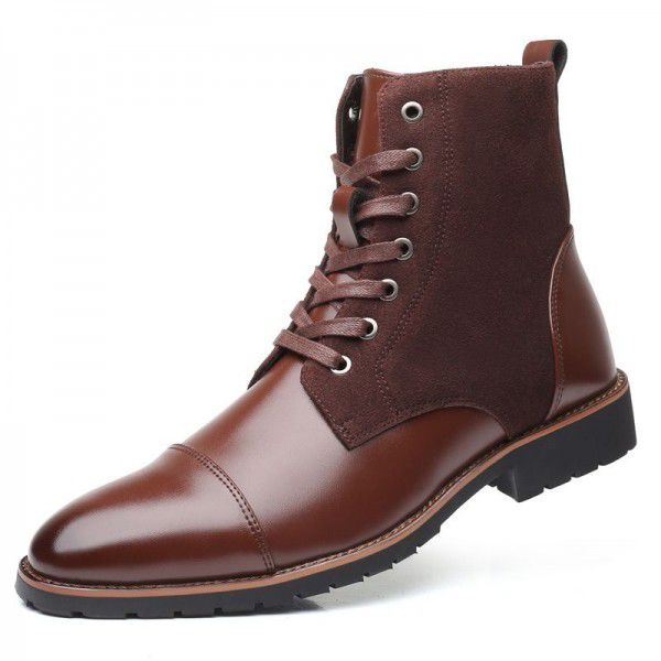 New large men's cotton shoes fashion trend color m...