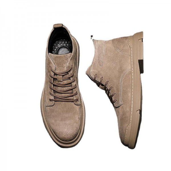 Fashionable men's boots, high top, autumn and winter Martin boots, men's Chelsea boot, men's fashionable work clothes boots 