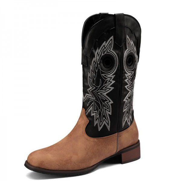 Low Heel Mid Boot Men's Boots Vintage Martin 