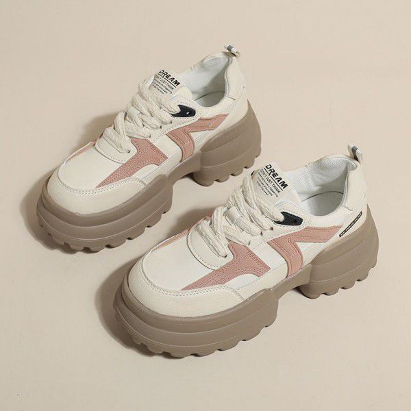 Thick soled spring new style sponge cake shoes for...