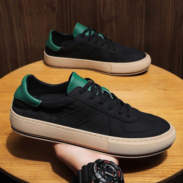 Sports board shoes, cloth shoes, student trend versatile casual breathable shoes, trendy shoes, men's canvas shoes 