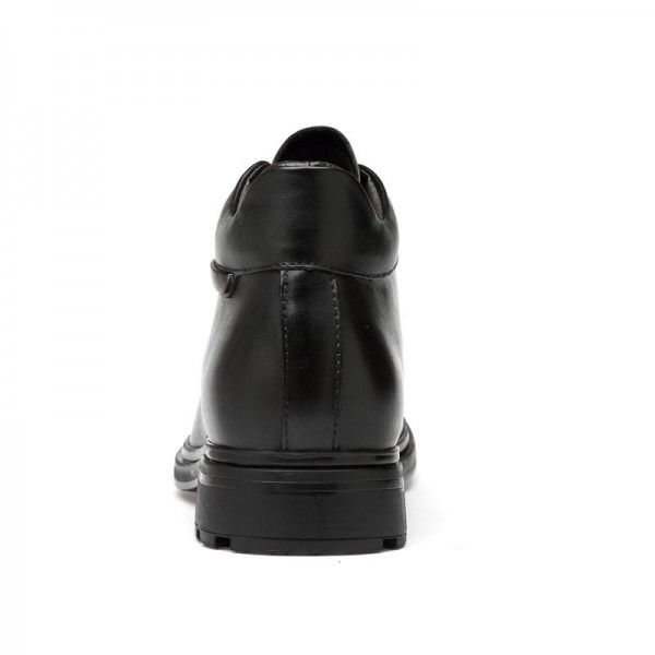 Winter New Martin Boots Men's Genuine Leather Retro British Men's Short Boots Youth Versatile Work Boots 