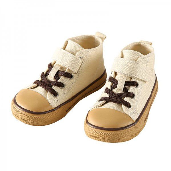 Baby Shoes Autumn New Children's Shoes Canvas Versatile Sports Shoes External Wear Boys and Girls' Shoes Spring and Autumn Single Shoes 