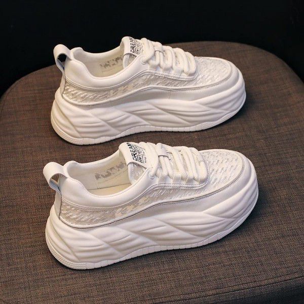 Spring and autumn new flat sole single shoes British style small leather shoes women's shoes bean shoes Slip-on shoe 