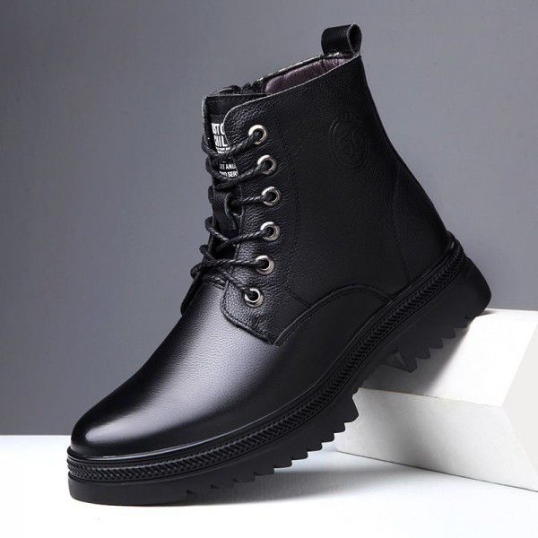 British Martin boots, men's autumn and winter plus...