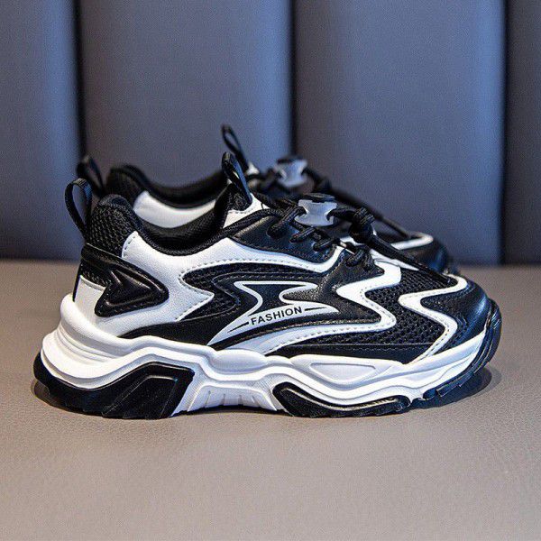 Da Tong Sports Shoes for Girls Spring New Children Dad Shoes Fashion Brand Children's Shoes for Boys Little White Shoes Spring and Autumn 