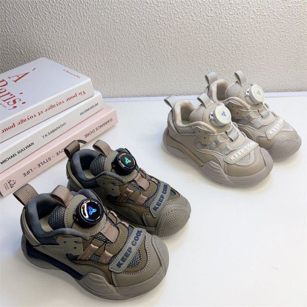 Spring style new knob button sports shoes trendy a...