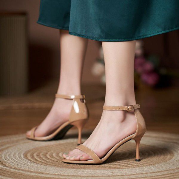 Comfortable soft leather fashionable single shoes ...