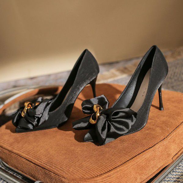 Pointed High Heels Women's New Versatile Celebrity...