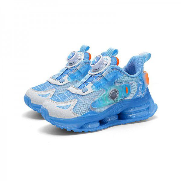 Children's shoes, boys' sports shoes, large children's breathable single mesh children's casual girls' shoes 