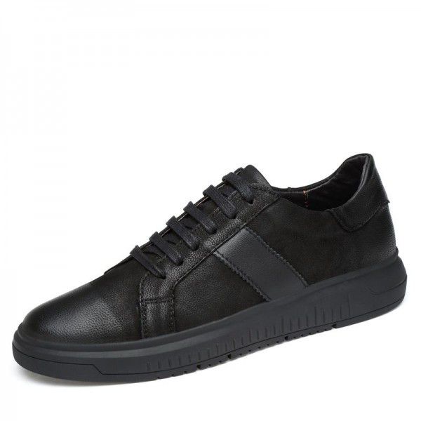 Autumn New Vintage Men's Shoes Casual Leather Shoe...