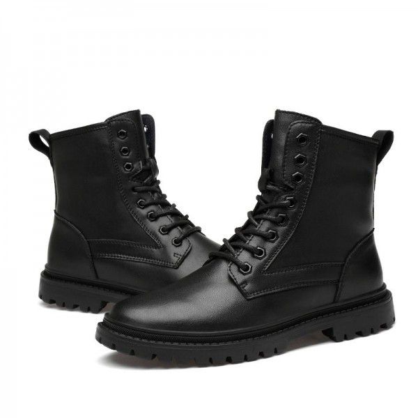 Winter Martin boots for men's military boots, high...