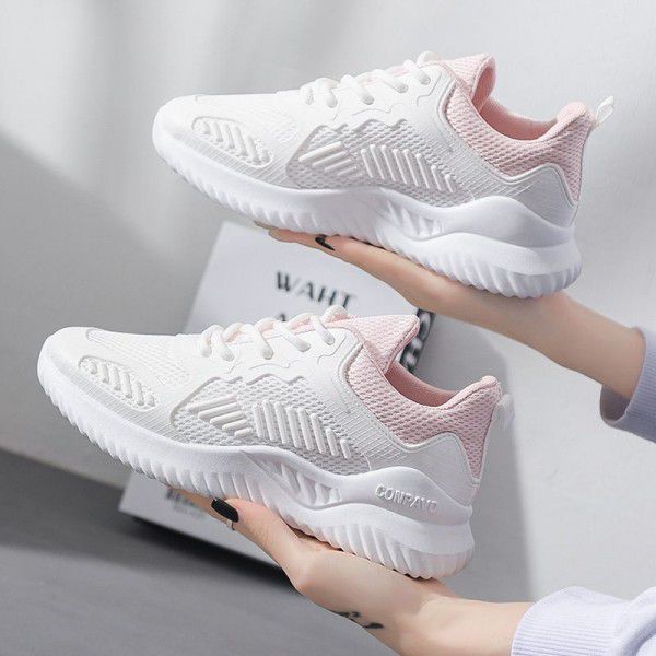 Spring and Summer New Sports Women's Shoes Running Shoes Versatile Casual Single Mesh Shoes for Women 