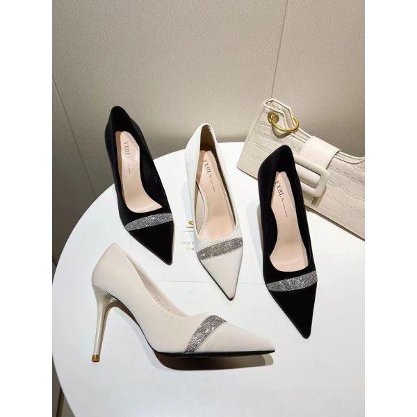 Spring Korean version thin heel shoes for women 