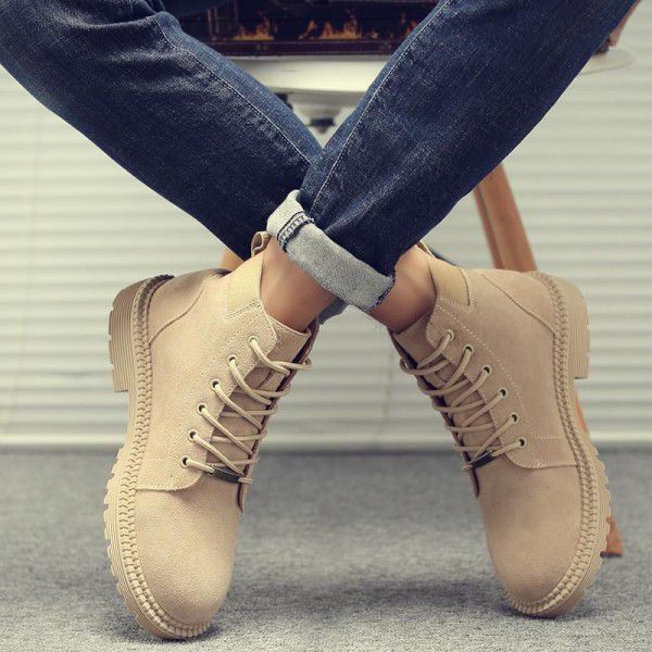 Men's retro style medium top British style work at...