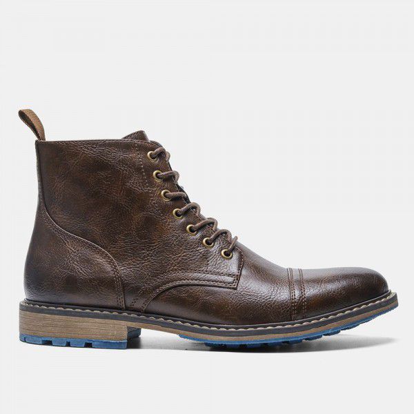 Workwear shoes for men High quality vintage vintage vintage winter Martin boots for men 