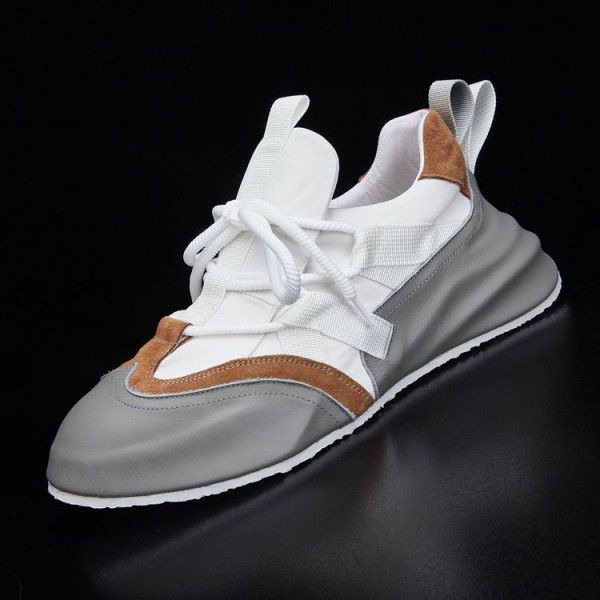New Thick Sole Dad's Shoes Men's Ins Fashion Genui...